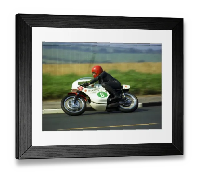 Framed Print : Charlie Williams (Dugdale Yamaha) 1971 Lightweight Manx Grand Prix Framed Print : Charlie Williams (Dugdale Yamaha) 1971 Lightweight Manx Grand Prix