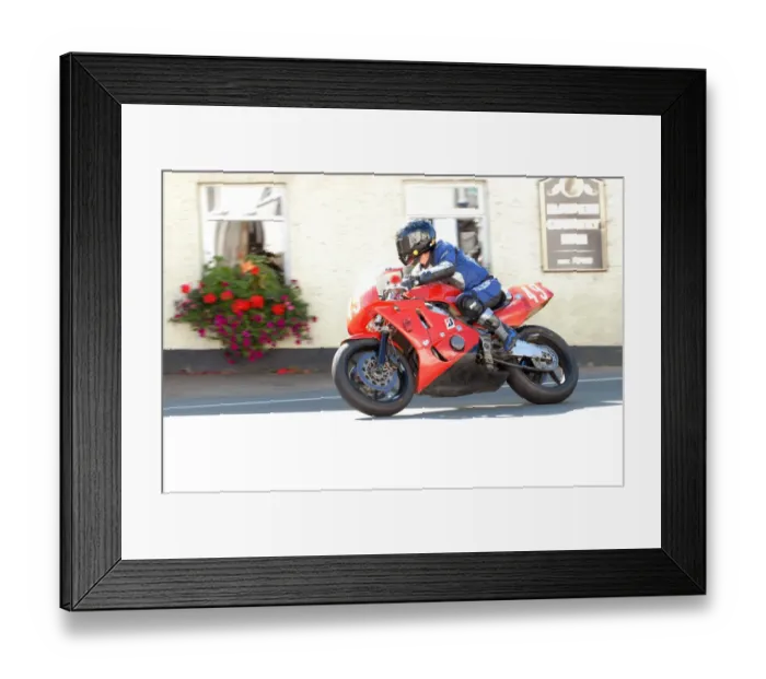Framed Print : Colin Purslow (Honda) 2010 Newcomers Manx Grand Prix Framed Print : Colin Purslow (Honda) 2010 Newcomers Manx Grand Prix