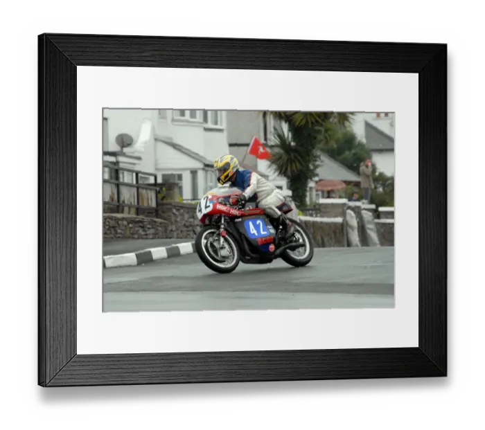 Framed Print : Robert Ogden (Greeves) 2007 Southern 100 Framed Print : Robert Ogden (Greeves) 2007 Southern 100