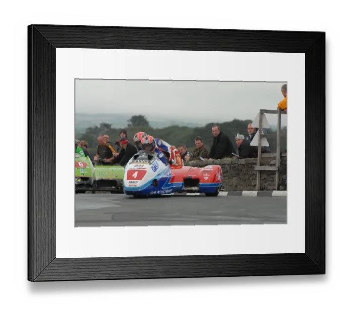 Framed Print : Klaus Klaffenbach & Christian Parzar (LCR Honda) 2007 Southern 100 Framed Print : Klaus Klaffenbach & Christian Parzar (LCR Honda) 2007 Southern 100