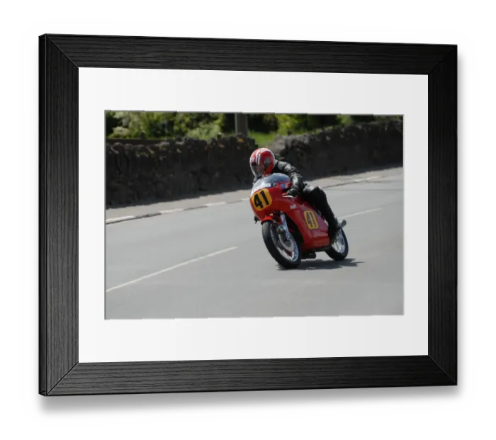 Framed Print : Henry Bell (Honda Drixton) 2007 Classic TT Framed Print : Henry Bell (Honda Drixton) 2007 Classic TT