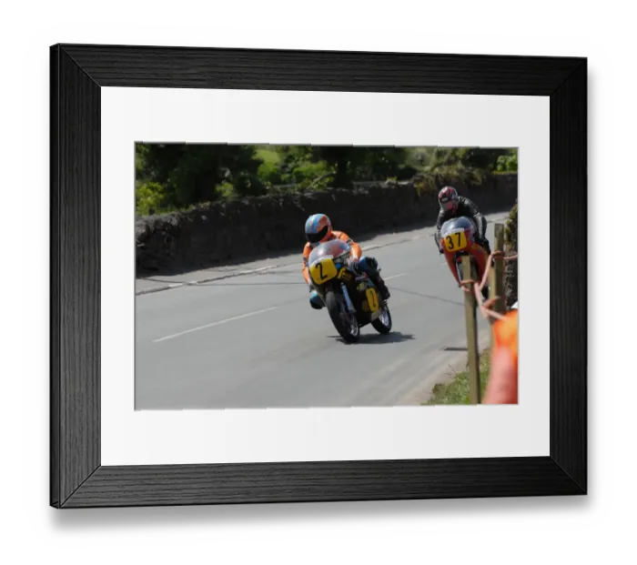 Framed Print : Roy Richardson (Bullock Honda) 2007 Classic TT Framed Print : Roy Richardson (Bullock Honda) 2007 Classic TT