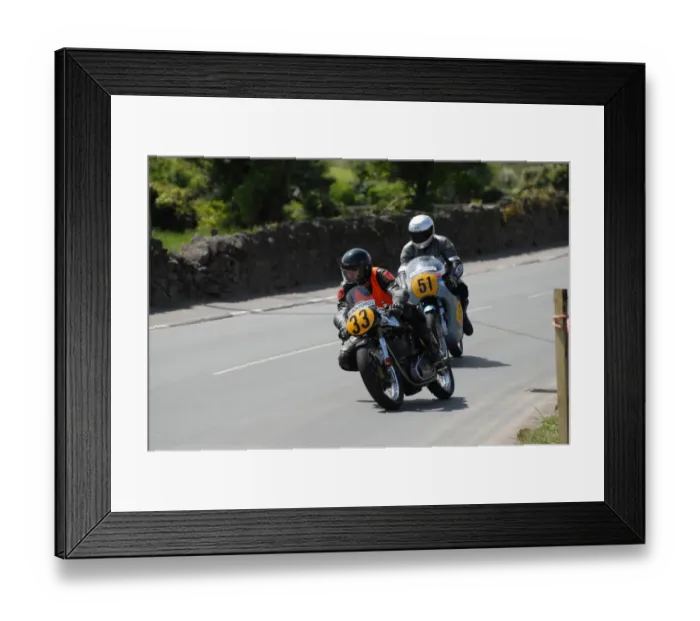 Framed Print : Patrick Walker (Norton) 2007 Classic TT Framed Print : Patrick Walker (Norton) 2007 Classic TT