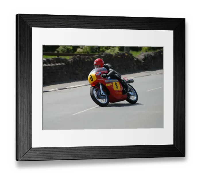 Framed Print : Allan Brew (Seeley G50) 2007 Classic TT