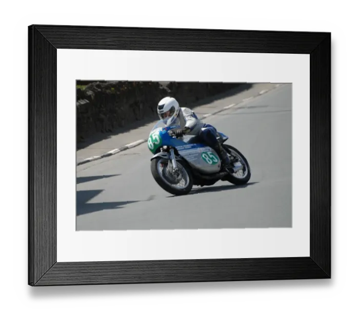 Framed Print : Les Trotter (Crooks Suzuki) 2007 Classic TT Framed Print : Les Trotter (Crooks Suzuki) 2007 Classic TT