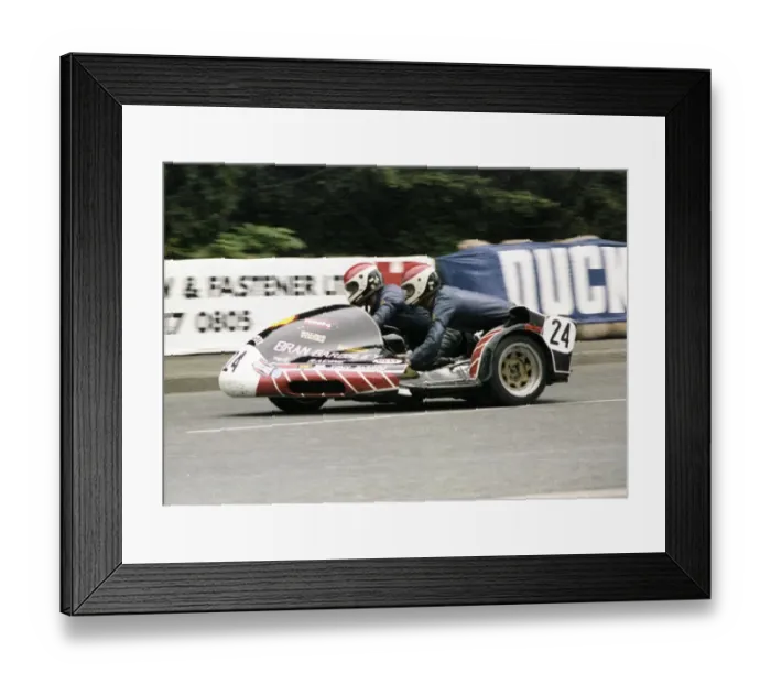 Framed Print : Allan Steele & Tony Barrow (Yamaha) 1979 Sidecar TT Framed Print : Allan Steele & Tony Barrow (Yamaha) 1979 Sidecar TT