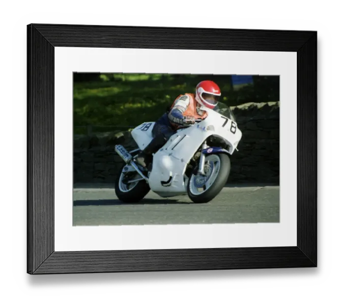 Framed Print : Petr Hlavatka (Suzuki) 1991 Formula One TT Framed Print : Petr Hlavatka (Suzuki) 1991 Formula One TT
