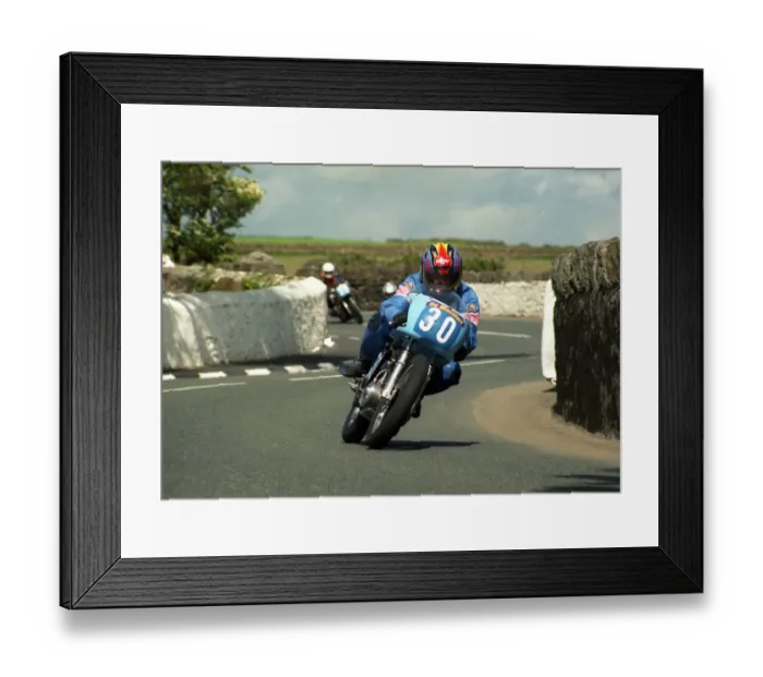 Framed Print : Ian Ward (Apex Ducati) 2000 Classic TT Framed Print : Ian Ward (Apex Ducati) 2000 Classic TT