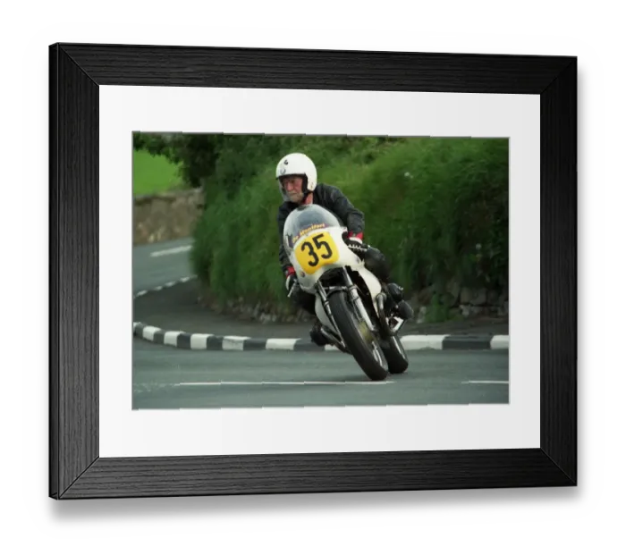 Framed Print : Larry Devlin (Butenuth BMW) 2000 Classic TT Framed Print : Larry Devlin (Butenuth BMW) 2000 Classic TT
