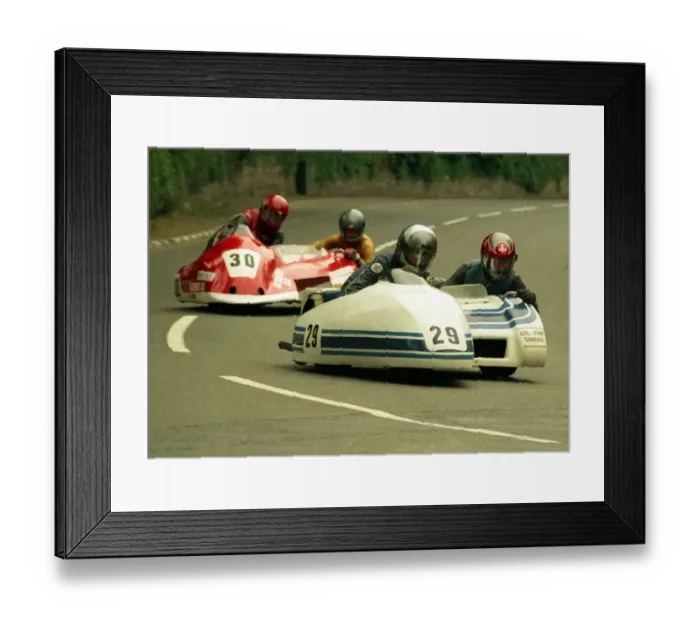 Framed Print : Tim Eade & Fred McDermott (Quirk Yamaha) 1988 Sidecar TT Framed Print : Tim Eade & Fred McDermott (Quirk Yamaha) 1988 Sidecar TT