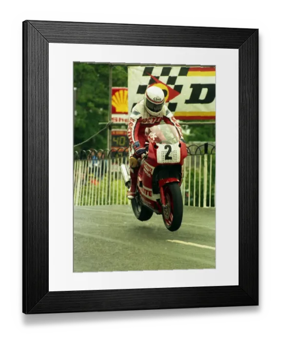 Framed Print : Geoff Johnson (Loctite Yamaha) 1987 Formula One TT Framed Print : Geoff Johnson (Loctite Yamaha) 1987 Formula One TT
