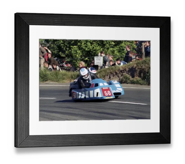 Framed Print : Dick Hawes & Eddy Kiff (Ireson Yamaha) 1989 Sidecar TT Framed Print : Dick Hawes & Eddy Kiff (Ireson Yamaha) 1989 Sidecar TT
