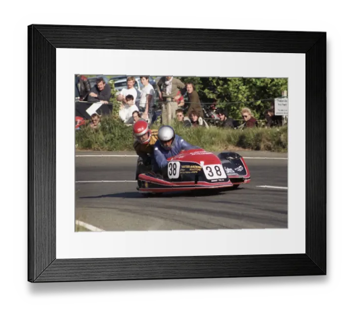 Framed Print : Patrick Kelly & Liam Kelly (Yamaha) 1989 Sidecar TT Framed Print : Patrick Kelly & Liam Kelly (Yamaha) 1989 Sidecar TT