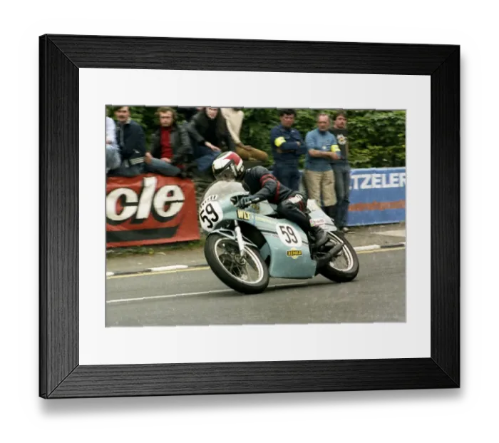 Framed Print : Bill Bowman (Yamaha) 1979 Classic TT Framed Print : Bill Bowman (Yamaha) 1979 Classic TT