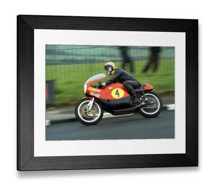 Framed Print : Alberto Pagani (Linto) 1971 Senior TT Framed Print : Alberto Pagani (Linto) 1971 Senior TT