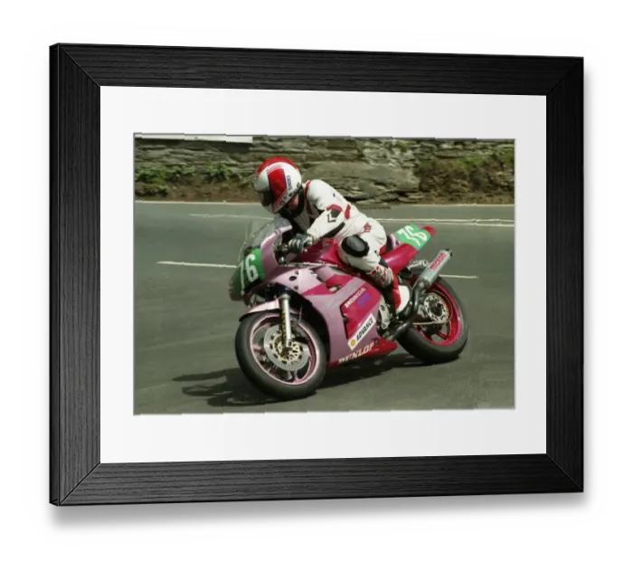 Framed Print : Keith Whitby (Honda) 1996 Lightweight TT Framed Print : Keith Whitby (Honda) 1996 Lightweight TT