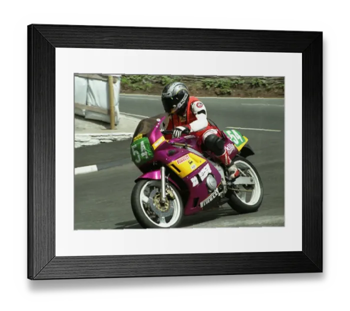 Framed Print : Francesca Giordano (Yamaha) 1996 Lightweight TT Framed Print : Francesca Giordano (Yamaha) 1996 Lightweight TT