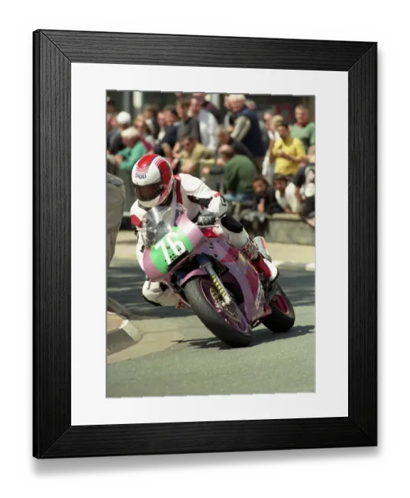 Framed Print : Keith Whitby (Honda) 1996 Lightweight TT Framed Print : Keith Whitby (Honda) 1996 Lightweight TT