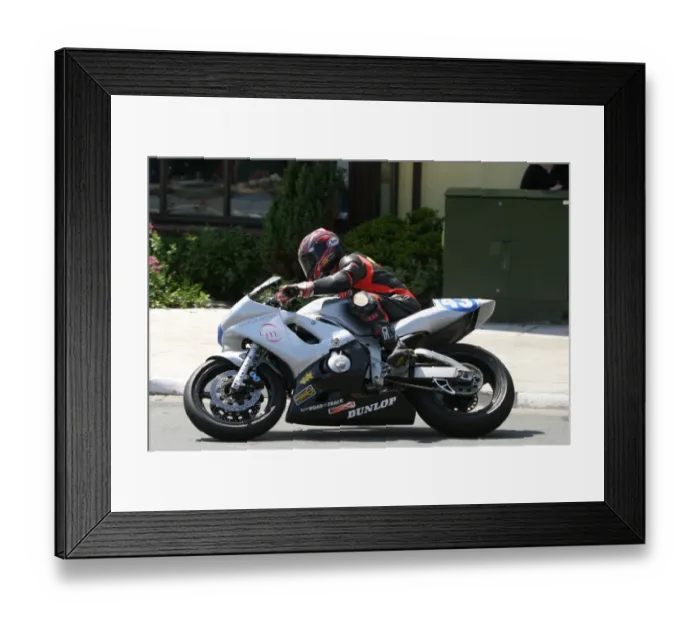 Framed Print : Thomas Montano (Yamaha) 2005 Supersport TT Framed Print : Thomas Montano (Yamaha) 2005 Supersport TT
