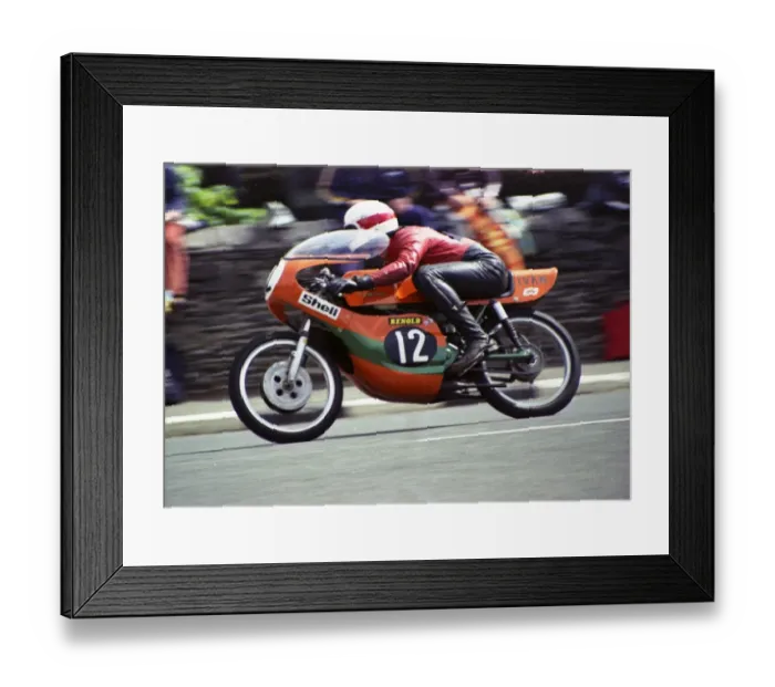 Framed Print : Ivan Hodgkinson (Granby Yamaha) 1974 Ultra Lightweight TT Framed Print : Ivan Hodgkinson (Granby Yamaha) 1974 Ultra Lightweight TT