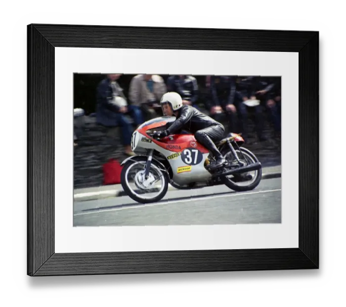 Framed Print : John Lawley (Honda) 1974 Ultra Lightweight TT Framed Print : John Lawley (Honda) 1974 Ultra Lightweight TT