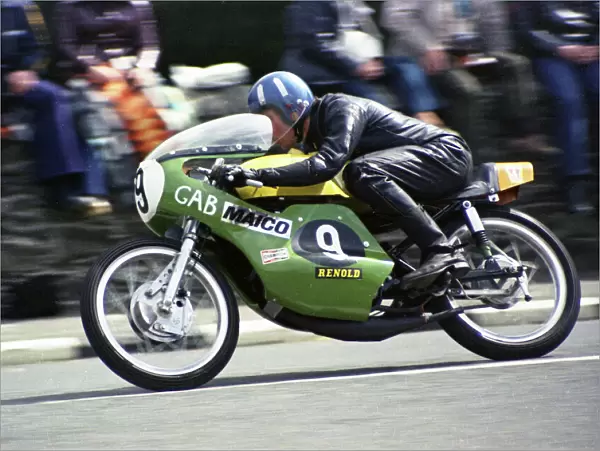 Richard Stevens (Maico) 1974 Ultra Lightweight TT