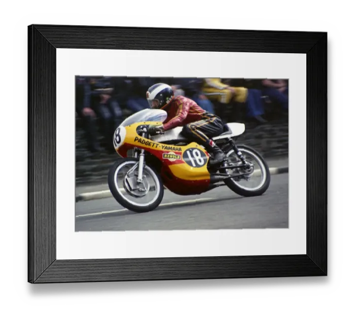 Framed Print : Peter McKinley (Padgett Yamaha) 1974 Ultra Lightweight TT Framed Print : Peter McKinley (Padgett Yamaha) 1974 Ultra Lightweight TT