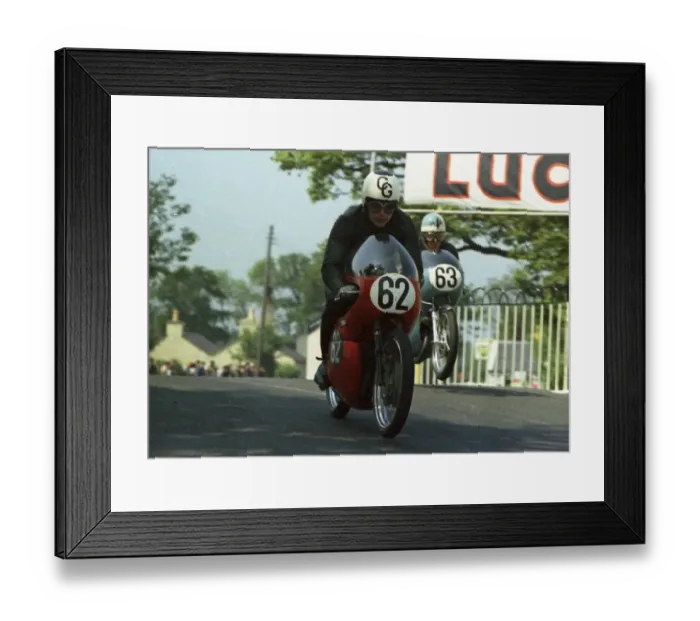 Framed Print : Chris Gregory & Chris Rogers (BSA) 1967 Ultra Lightweight TT Framed Print : Chris Gregory & Chris Rogers (BSA) 1967 Ultra Lightweight TT