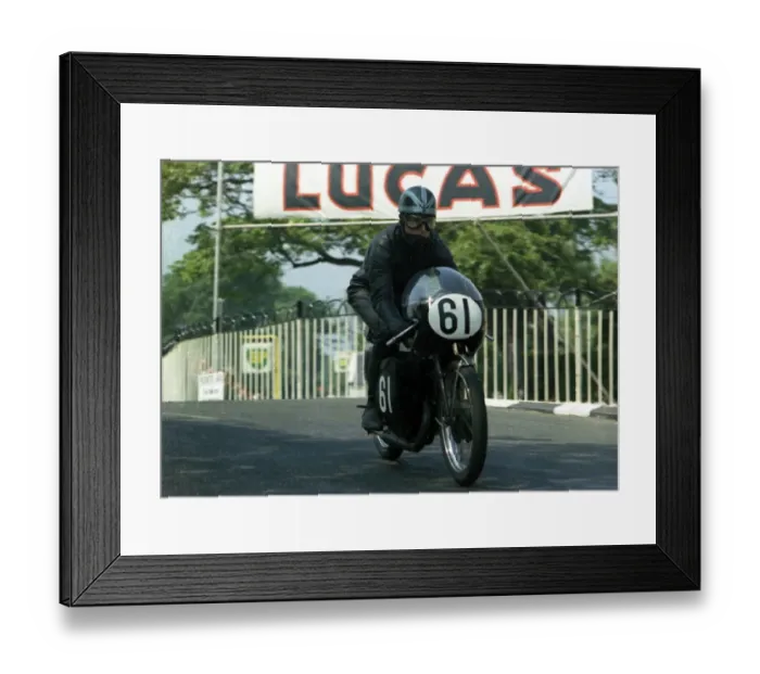 Framed Print : Bob Ware (BSA) 1967 Ultra Lightweight TT Framed Print : Bob Ware (BSA) 1967 Ultra Lightweight TT