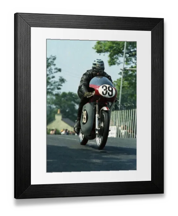Framed Print : Albert Moule (Bultaco) 1967 Ultra Lightweight TT Framed Print : Albert Moule (Bultaco) 1967 Ultra Lightweight TT