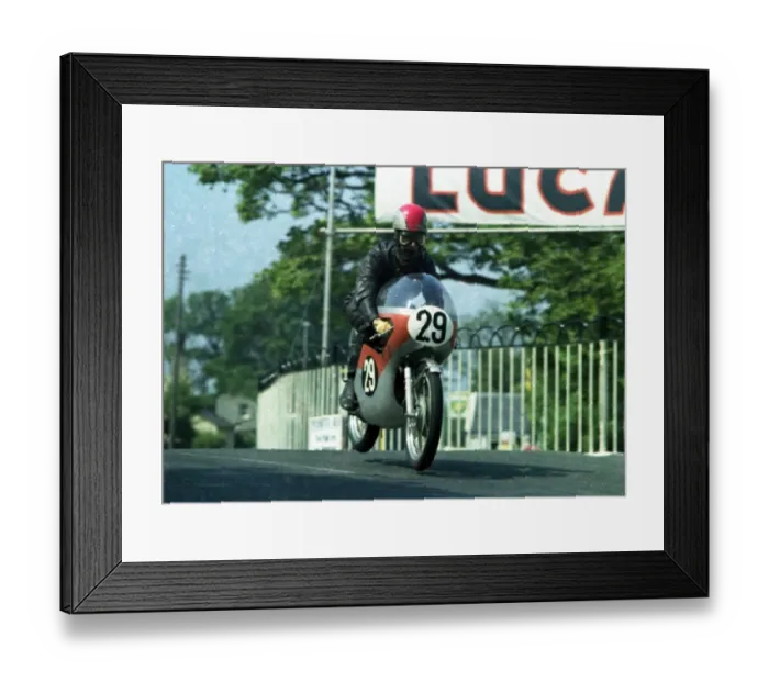 Framed Print : Jim Pink (Honda) 1967 Ultra Lightweight TT Framed Print : Jim Pink (Honda) 1967 Ultra Lightweight TT