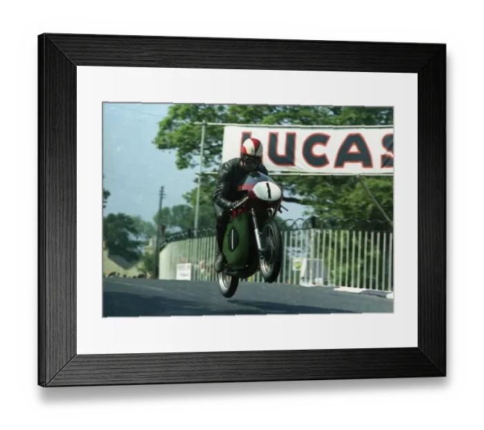 Framed Print : Peter Inchley (TSR) 1967 Ultra Lightweight TT Framed Print : Peter Inchley (TSR) 1967 Ultra Lightweight TT