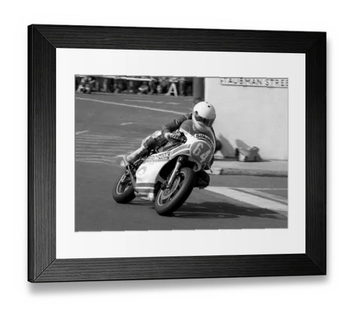 Framed Print : David Griffith (Yamaha) 1984 Formula Two TT Framed Print : David Griffith (Yamaha) 1984 Formula Two TT