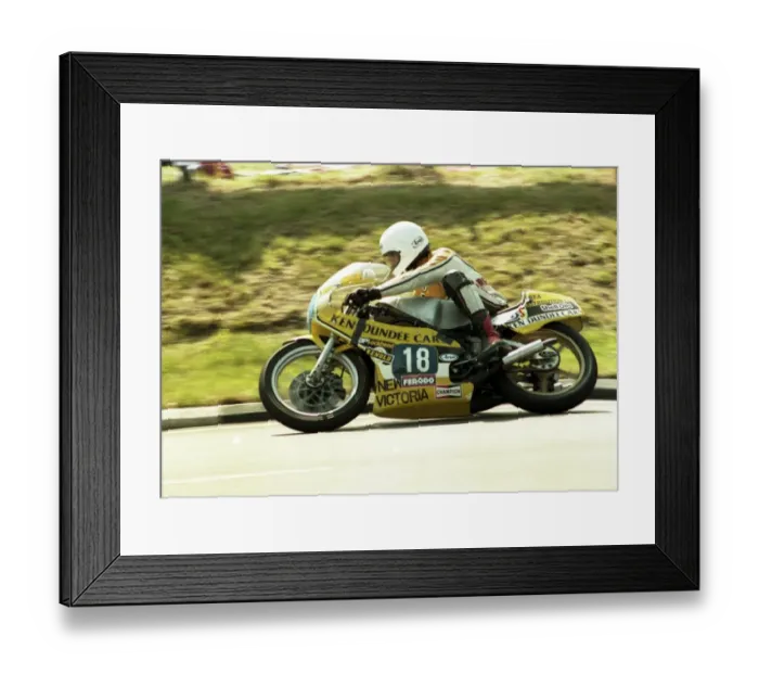 Framed Print : Johnny Rea (Yamaha) 1984 Formula Two TT Framed Print : Johnny Rea (Yamaha) 1984 Formula Two TT