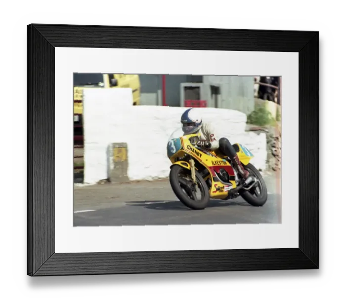 Framed Print : Phil Odlin (Granby Yamaha) 1984 Formula Two TT Framed Print : Phil Odlin (Granby Yamaha) 1984 Formula Two TT