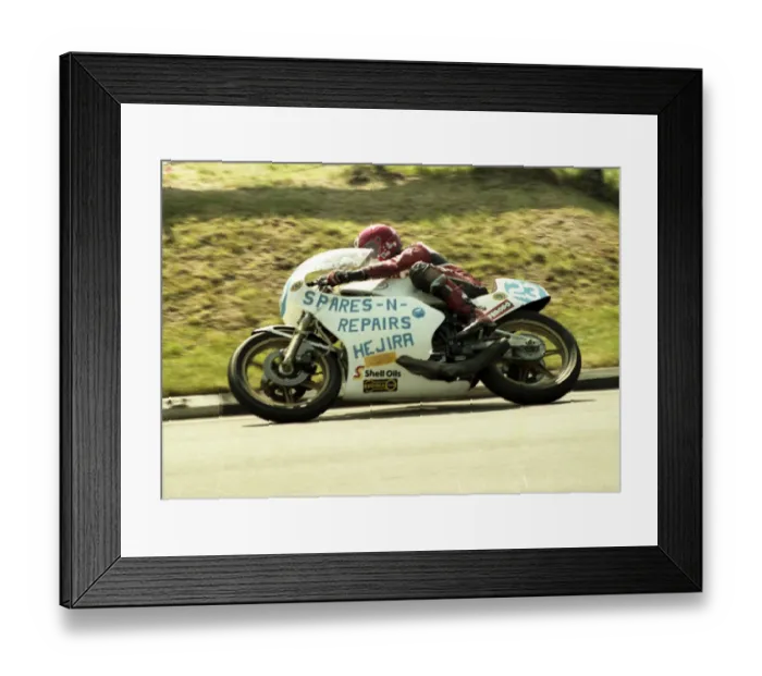 Framed Print : Steve Cull (Hejira Ducati) 1984 Formula Two TT Framed Print : Steve Cull (Hejira Ducati) 1984 Formula Two TT