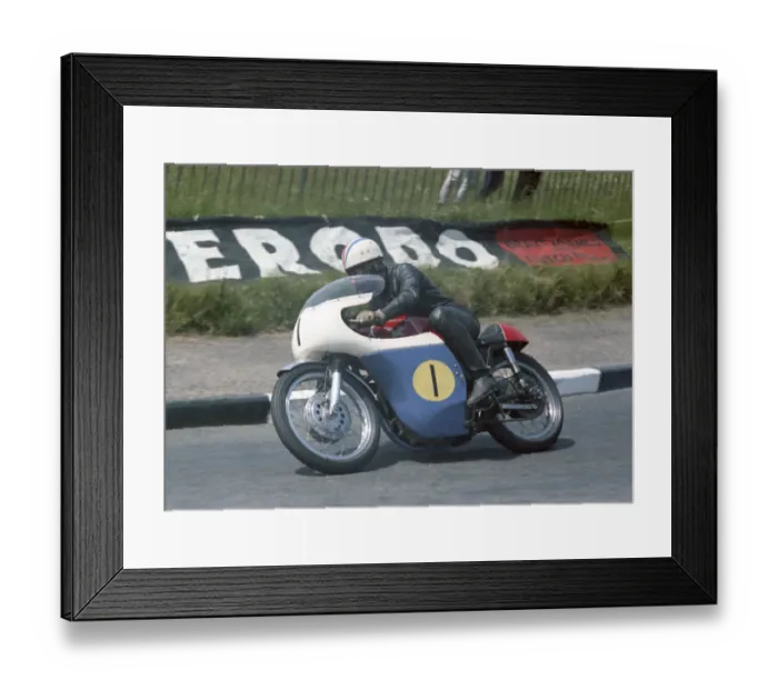 Framed Print : Ron Chandler (Matchless) 1967 Senior TT Framed Print : Ron Chandler (Matchless) 1967 Senior TT