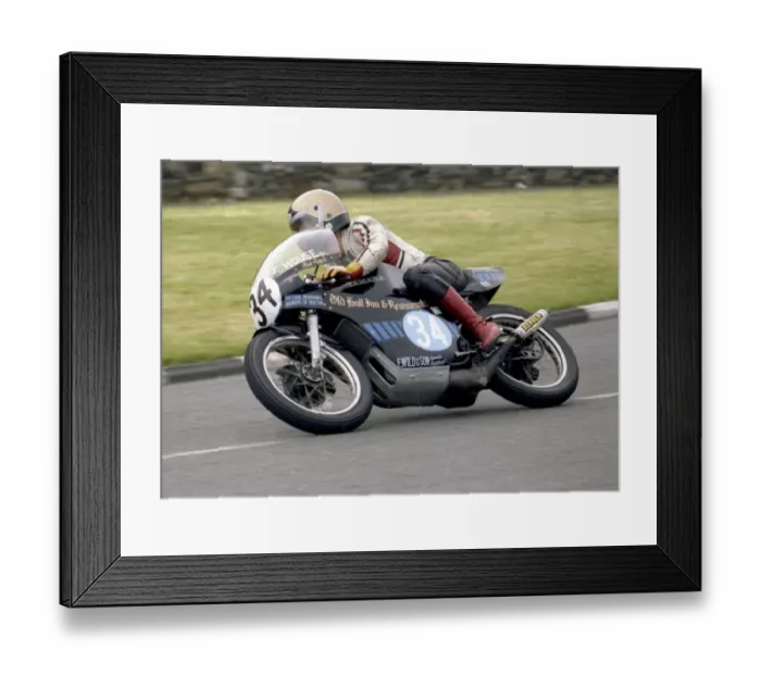 Framed Print : Mick Capper (Yamaha) 1980 Junior Manx Grand Prix Framed Print : Mick Capper (Yamaha) 1980 Junior Manx Grand Prix