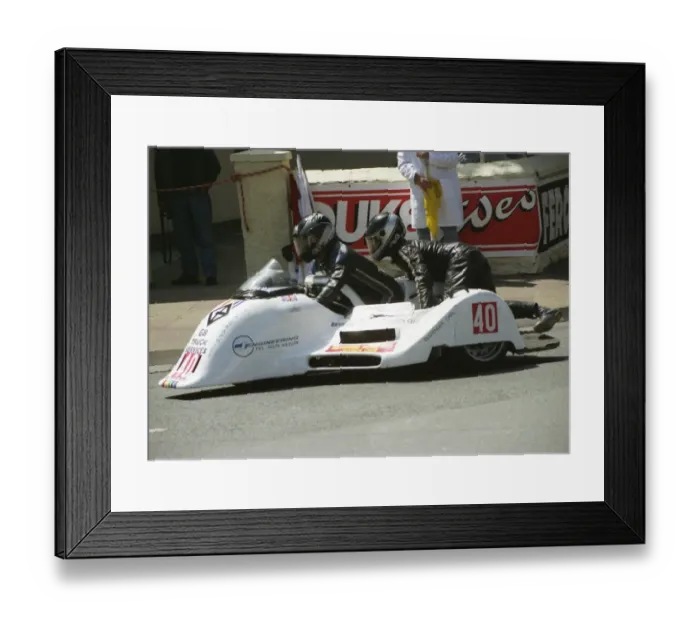 Framed Print : Conrad Harrison & Carl Kirwin (Yamaha) 1995 Sidecar TT Framed Print : Conrad Harrison & Carl Kirwin (Yamaha) 1995 Sidecar TT