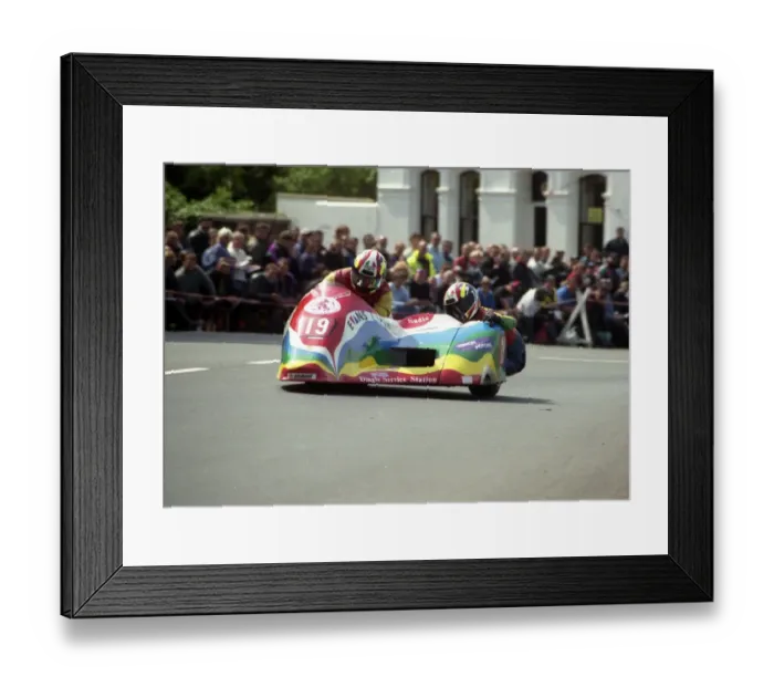 Framed Print : John Childs & Sadie Childs (Honda) 1996 Sidecar TT Framed Print : John Childs & Sadie Childs (Honda) 1996 Sidecar TT