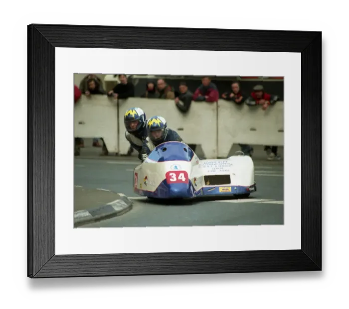 Framed Print : John Holden & Ian Watson (Jacobs) 1996 Sidecar TT Framed Print : John Holden & Ian Watson (Jacobs) 1996 Sidecar TT