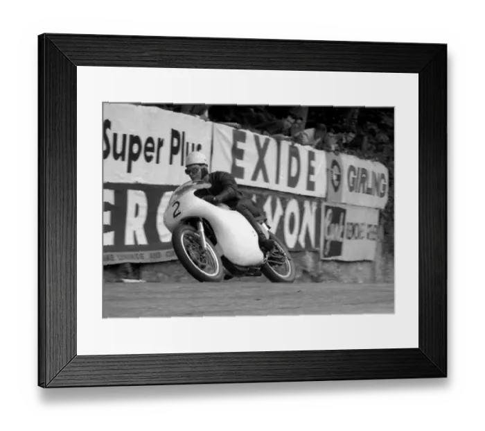 Framed Print : Bob Anderson (Norton) 1960 Senior TT Framed Print : Bob Anderson (Norton) 1960 Senior TT