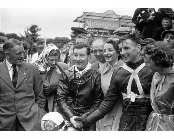 George Costain & Derek Powell 1954 Senior Manx Grand Prix