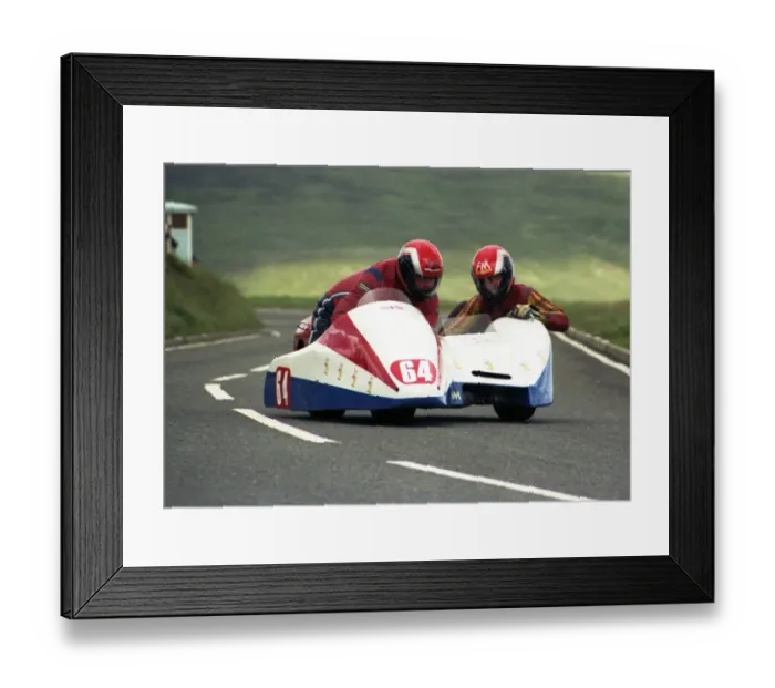 Framed Print : Howard Langham & Steven Langham (Yamaha) 1990 Sidecar TT Framed Print : Howard Langham & Steven Langham (Yamaha) 1990 Sidecar TT