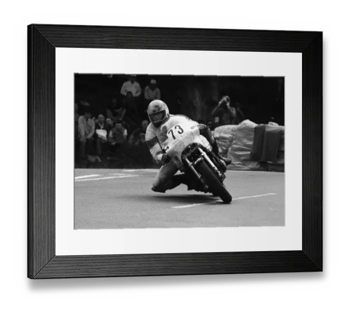 Framed Print : Patric Orban (Suzuki) 1986 Formula One TT Framed Print : Patric Orban (Suzuki) 1986 Formula One TT
