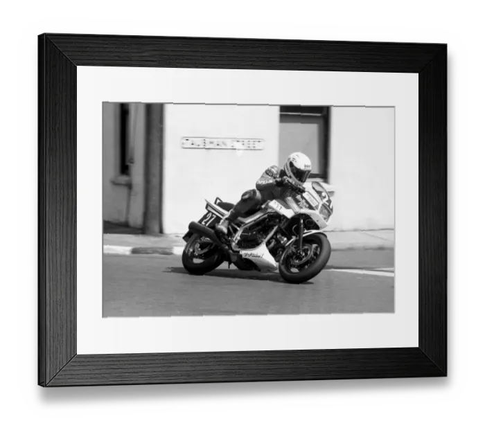 Framed Print : Peter Rubatto (Honda) 1985 Formula Two TT Framed Print : Peter Rubatto (Honda) 1985 Formula Two TT