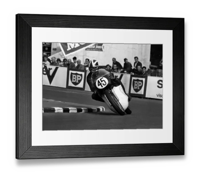 Framed Print : Peter Williams (AJS) 1966 Junior TT Framed Print : Peter Williams (AJS) 1966 Junior TT