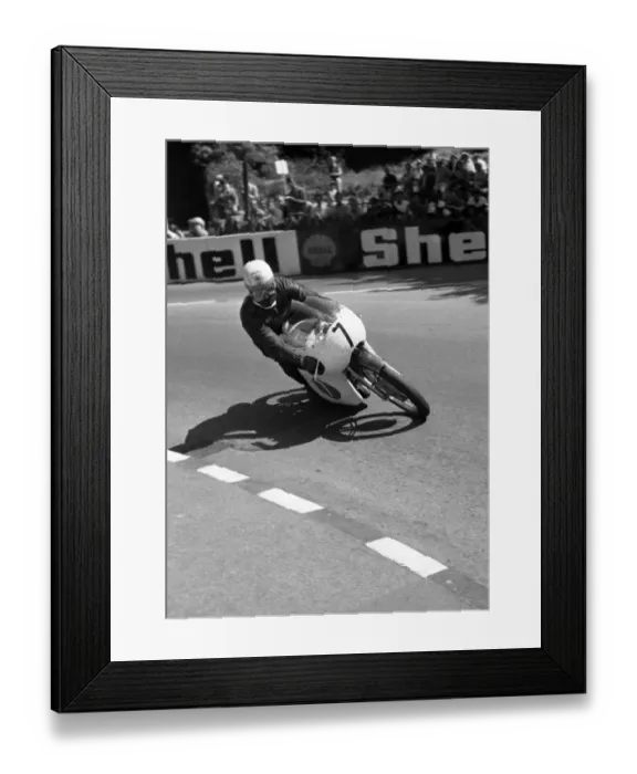 Framed Print : Bill Smith (Kawasaki) 1968 Lightweight TT Framed Print : Bill Smith (Kawasaki) 1968 Lightweight TT