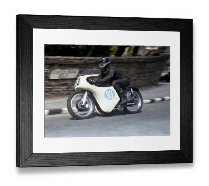 Framed Print : B Duncan (AJS) 1965 Junior TT Framed Print : B Duncan (AJS) 1965 Junior TT