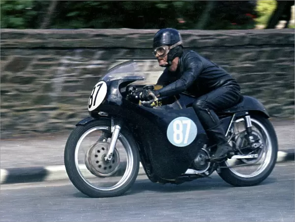 Bob Haldane (AJS) 1965 Junior TT